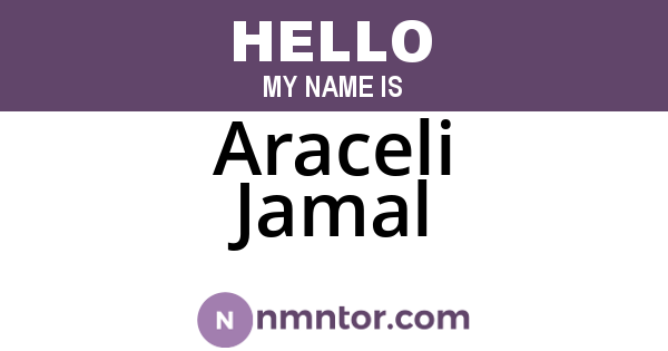 Araceli Jamal