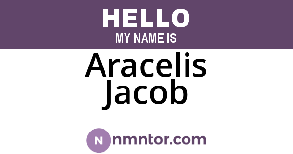 Aracelis Jacob