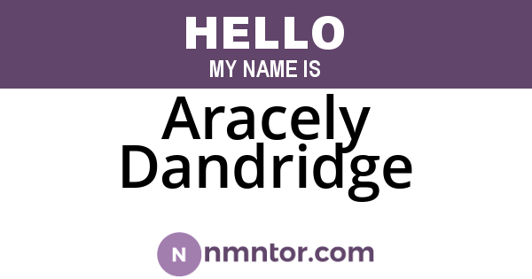 Aracely Dandridge