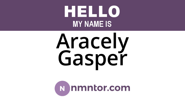 Aracely Gasper