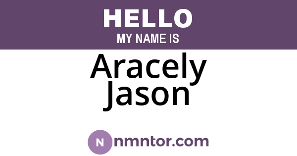 Aracely Jason