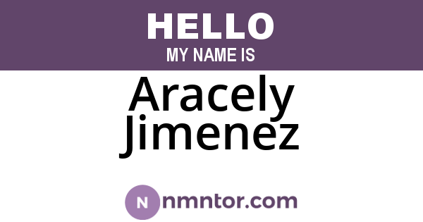 Aracely Jimenez