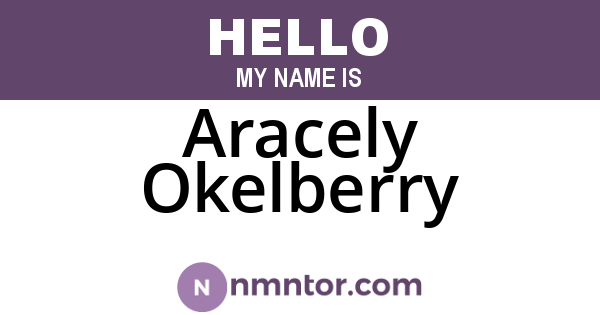 Aracely Okelberry