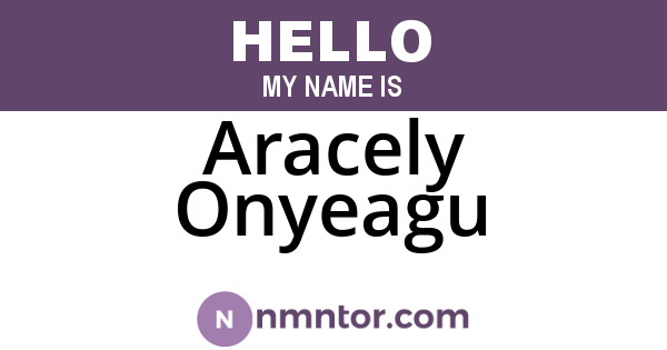 Aracely Onyeagu