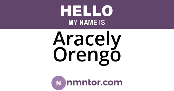 Aracely Orengo