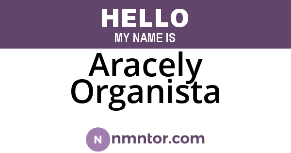 Aracely Organista