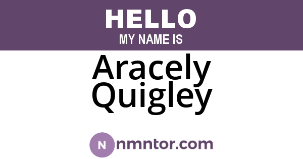 Aracely Quigley