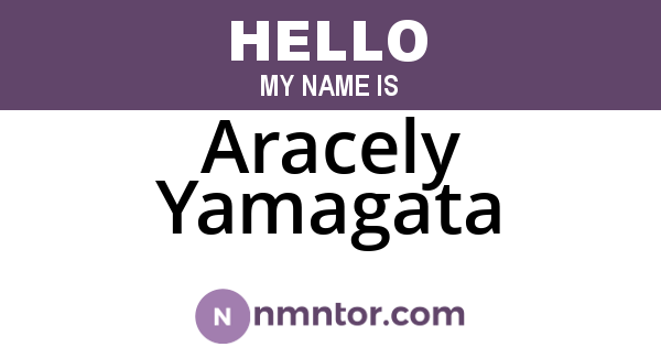 Aracely Yamagata