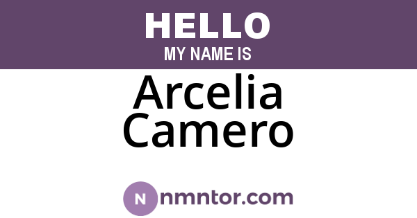 Arcelia Camero
