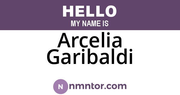 Arcelia Garibaldi