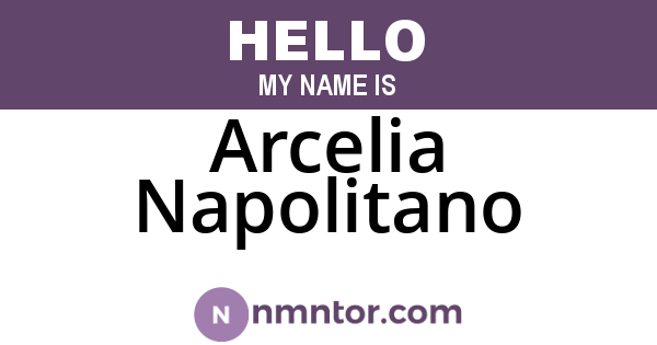 Arcelia Napolitano