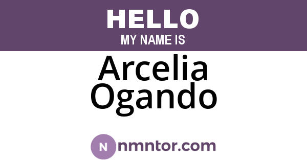 Arcelia Ogando