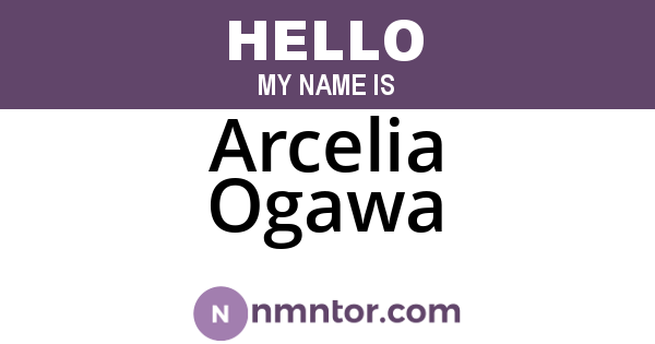 Arcelia Ogawa