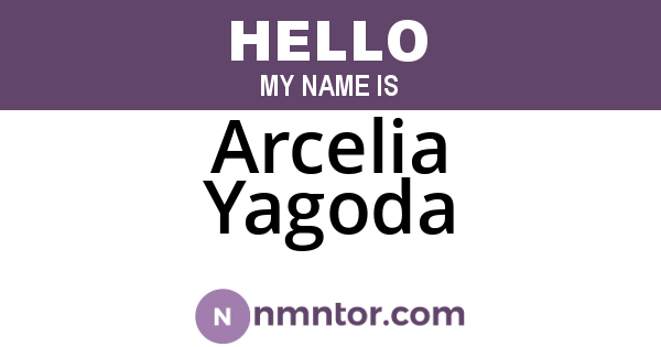 Arcelia Yagoda