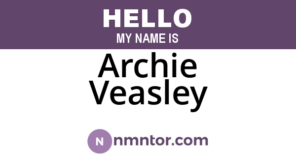 Archie Veasley