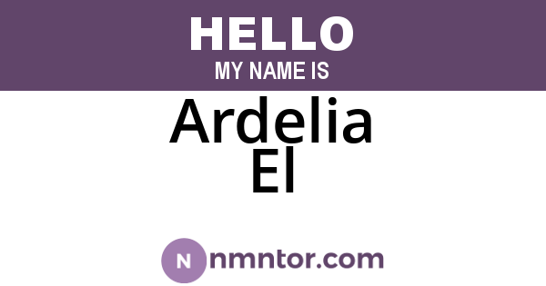 Ardelia El