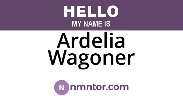 Ardelia Wagoner