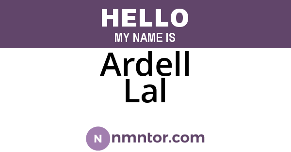 Ardell Lal