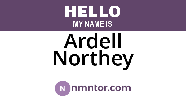 Ardell Northey
