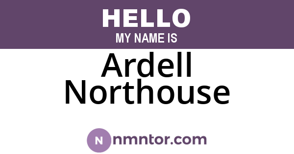 Ardell Northouse