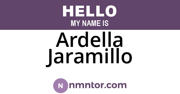 Ardella Jaramillo