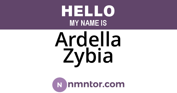 Ardella Zybia