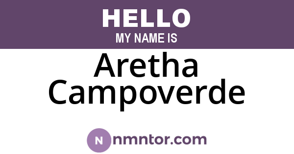 Aretha Campoverde