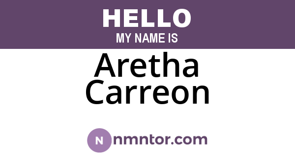 Aretha Carreon