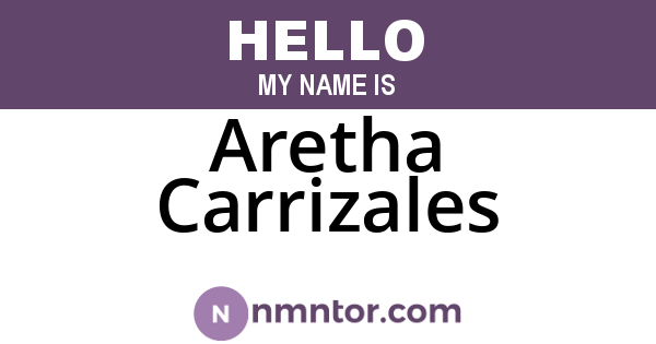 Aretha Carrizales