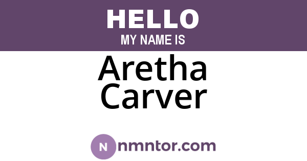 Aretha Carver