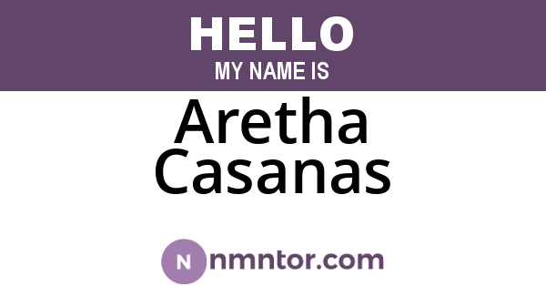 Aretha Casanas