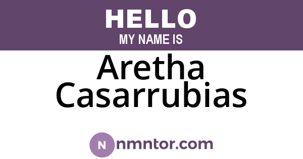 Aretha Casarrubias