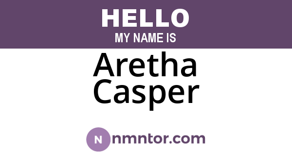 Aretha Casper