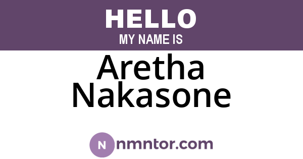 Aretha Nakasone