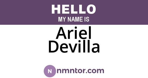 Ariel Devilla