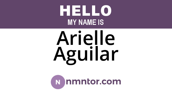 Arielle Aguilar