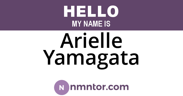 Arielle Yamagata