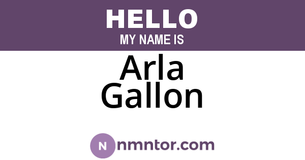 Arla Gallon