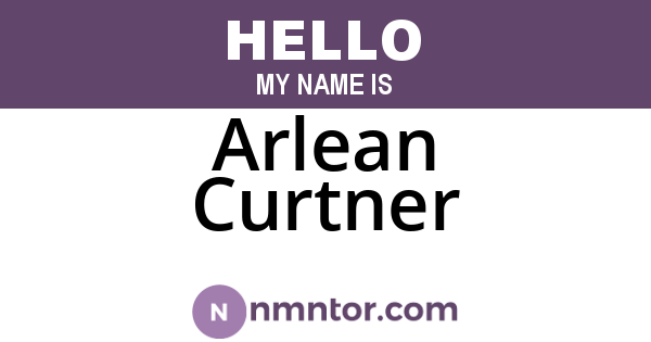 Arlean Curtner