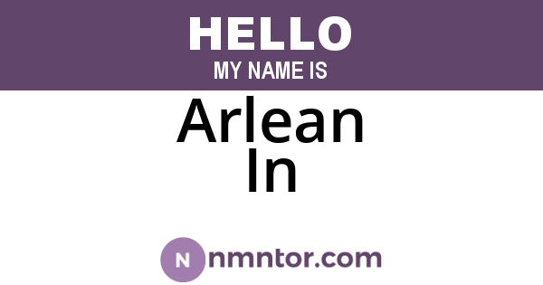 Arlean In