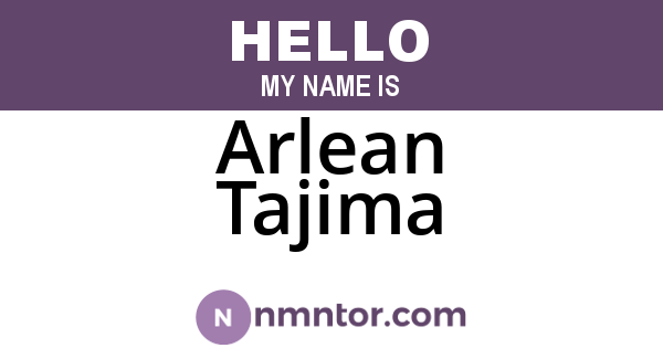 Arlean Tajima