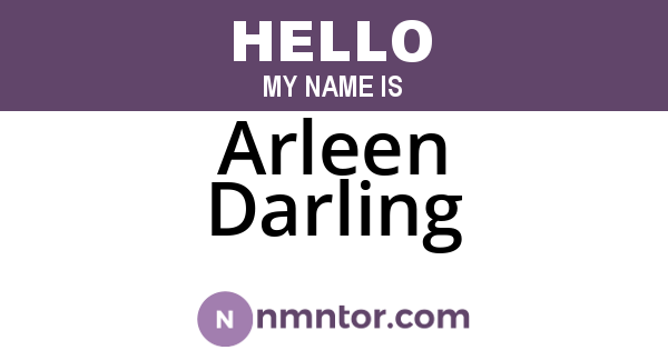 Arleen Darling