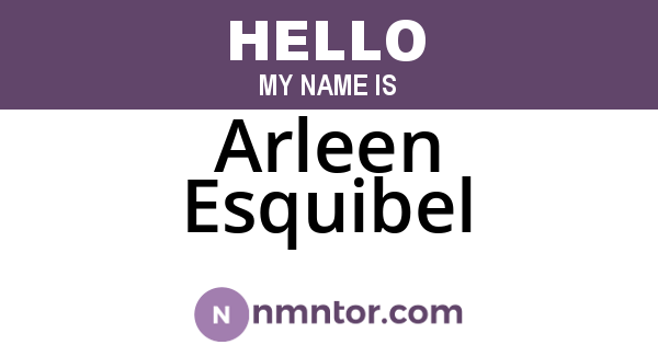 Arleen Esquibel