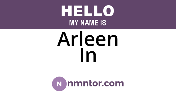Arleen In