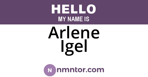 Arlene Igel