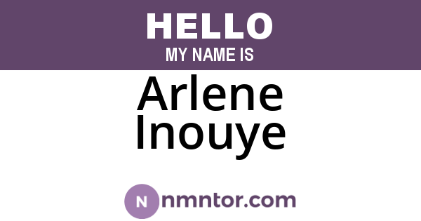 Arlene Inouye