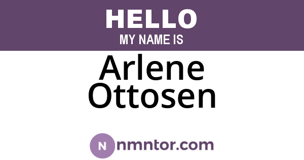 Arlene Ottosen