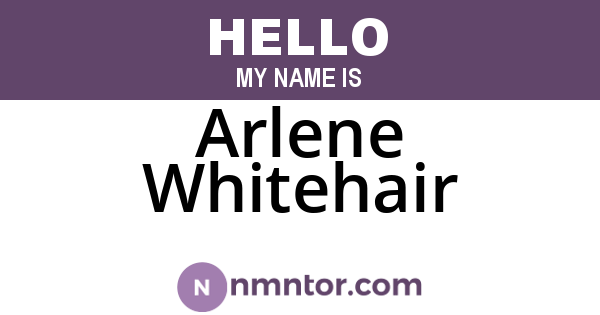 Arlene Whitehair