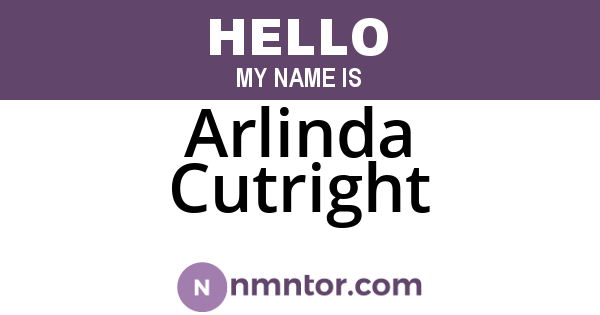 Arlinda Cutright