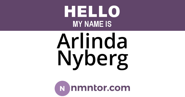 Arlinda Nyberg